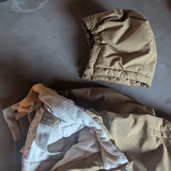 Konges Sløjd | Mismou Hooded Jacket "Dull Gold" - Picture 15 of 16